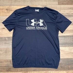 Under Armour Men's Dark Blue Graphic Tee